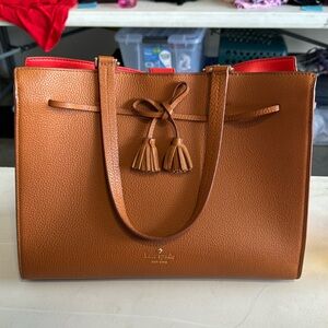 Kate spade saffiano leather satchel
